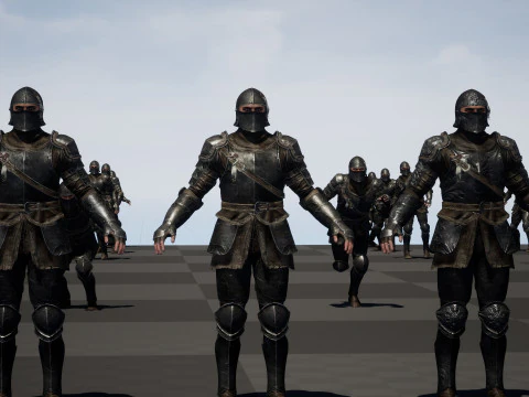 NPC Guardian1 3D Model