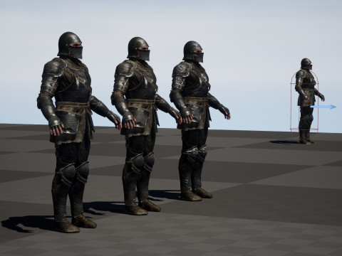NPC Guardian1 3D 模型