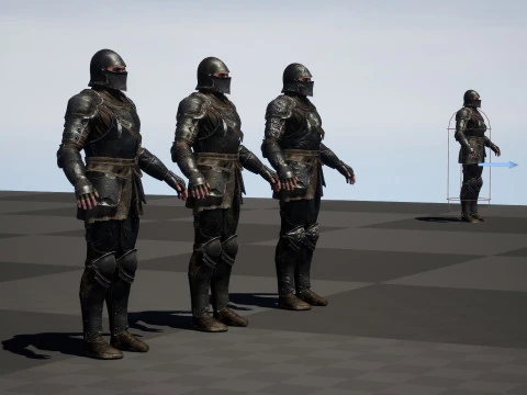 NPC Guardian1 3D Model