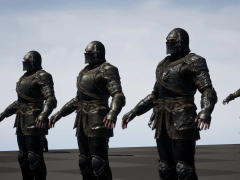NPC Guardian1 3D Model