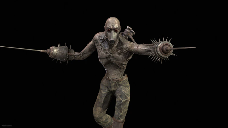 Prajurit kiamat Model 3D .c4d .max .obj .3ds .fbx .stl .blend