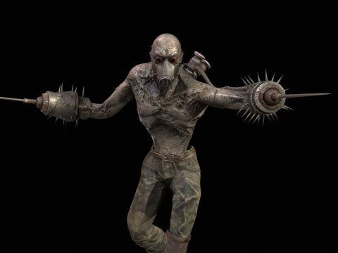 Apocalipce warrior 3Dモデル