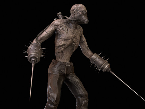 Apocalipce warrior 3D Model