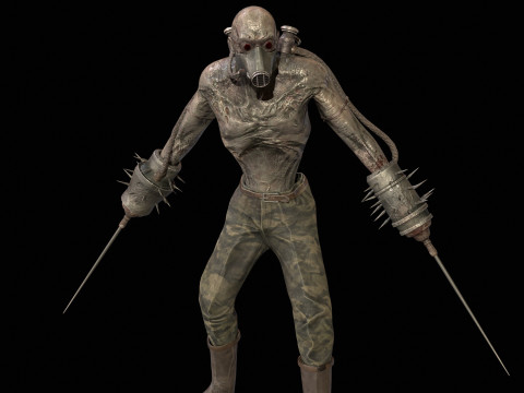 Apocalipce warrior 3D Model