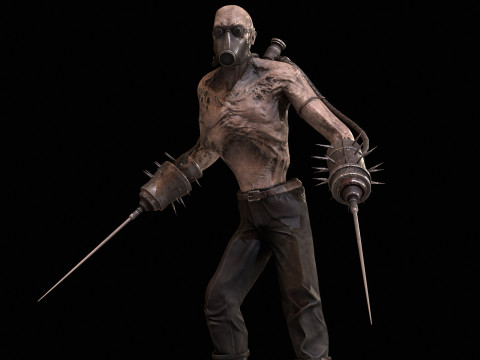 Apocalipce warrior 3D Model