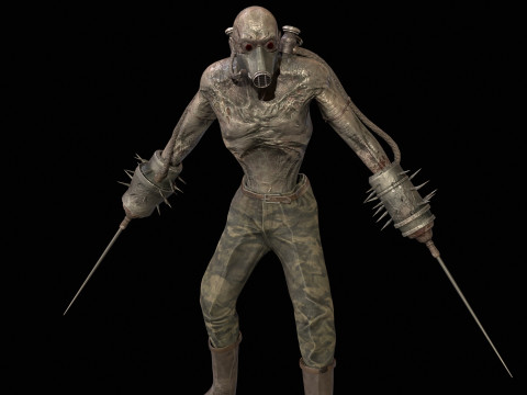 Apocalipce warrior 3D Model