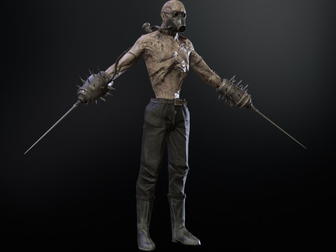 Apocalipce warrior 3D Model