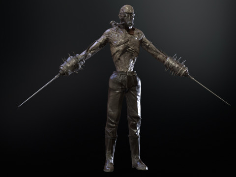 Apocalipce warrior 3D Model