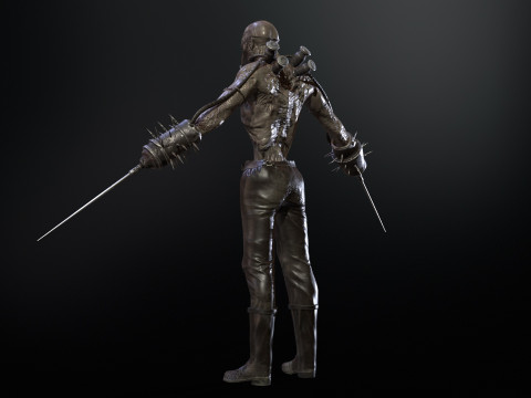 Apocalipce warrior 3D Model