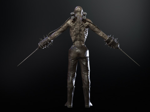 Apocalipce warrior 3D Model