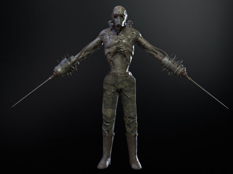Apocalipce warrior 3D Model
