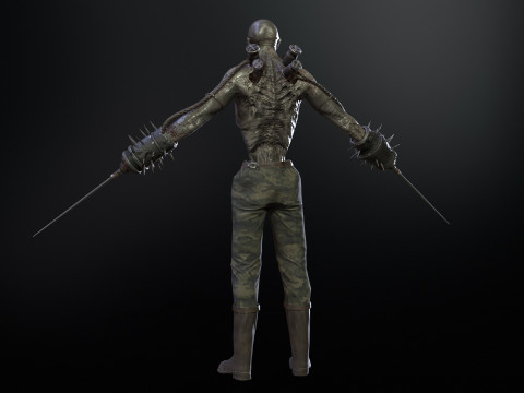 Apocalipce warrior 3D Model