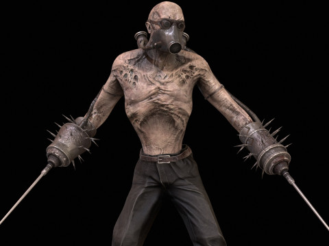 Apocalipce warrior 3D Model