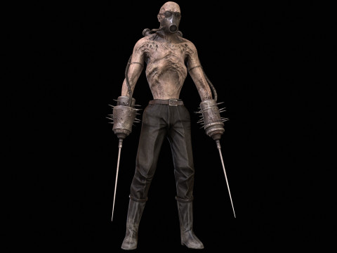 Apocalipce warrior 3D Model