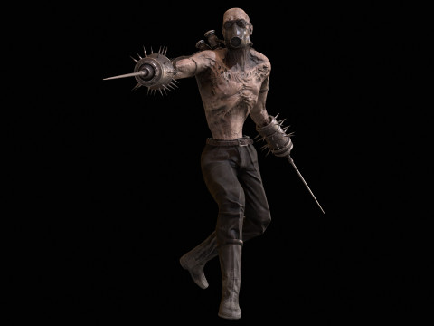 Apocalipce warrior 3D Model