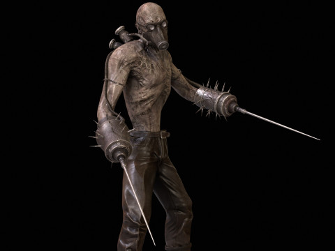 Apocalipce warrior 3D Model