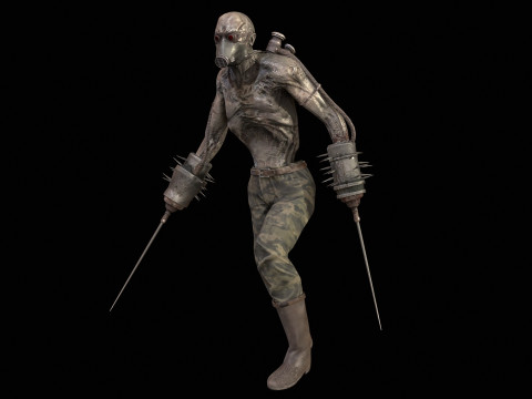 Apocalipce warrior 3D Model