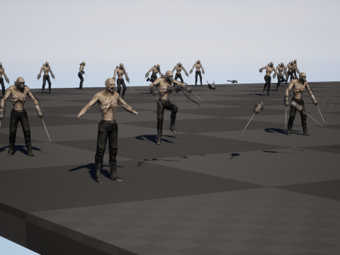Apocalipce warrior 3D Model