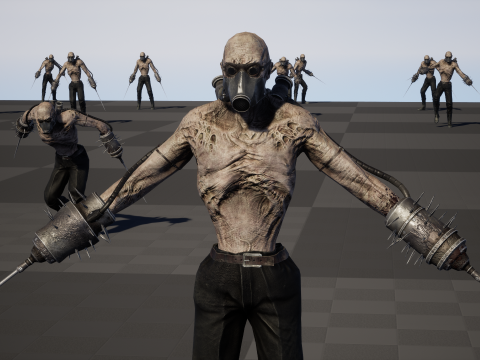 Apocalipce warrior 3D Model