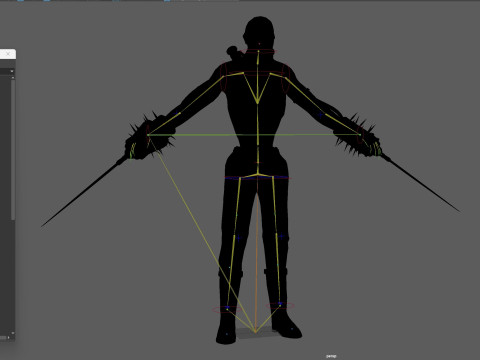 Apocalipce warrior 3D Model