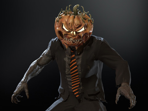 HallowMonster3 3D Modell