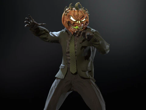 HallowMonster3 Modello 3D