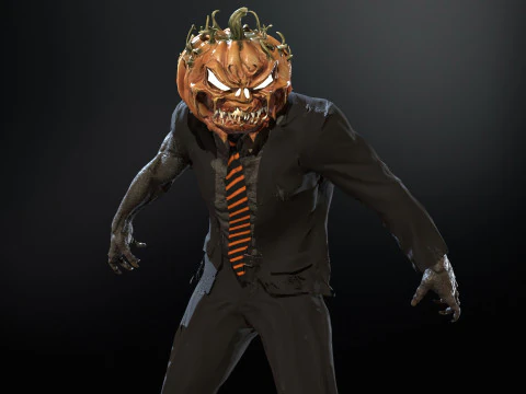 HallowMonster3 Modello 3D