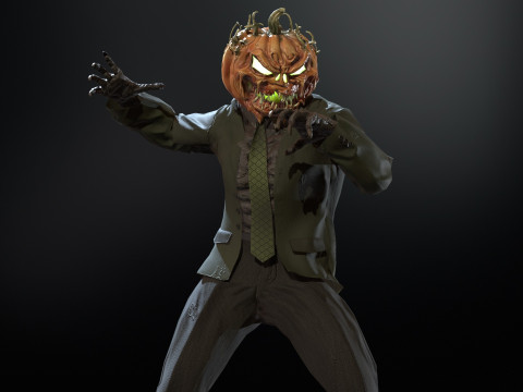 HallowMonster3 3Dモデル