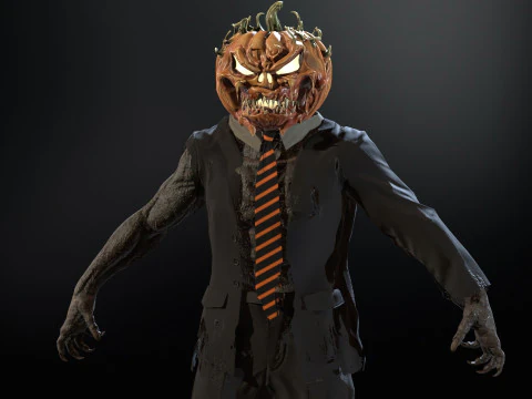 HallowMonster3 Modello 3D