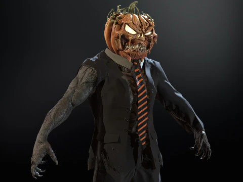 HallowMonster3 Modello 3D