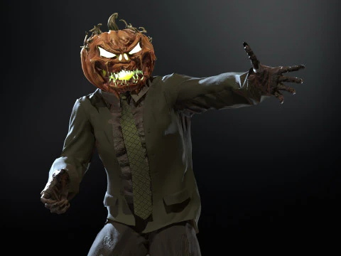 HallowMonster3 Modello 3D