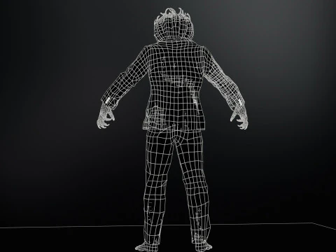 HallowMonster3 Modello 3D