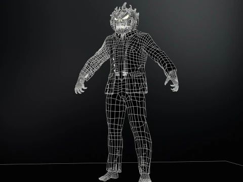 HallowMonster3 Modello 3D