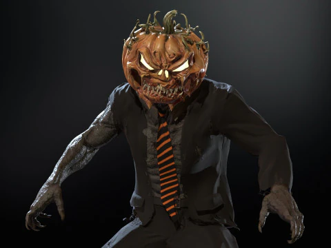 HallowMonster3 Modello 3D