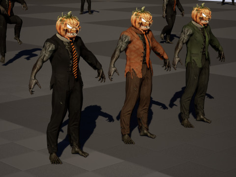 HallowMonster3 3Dモデル