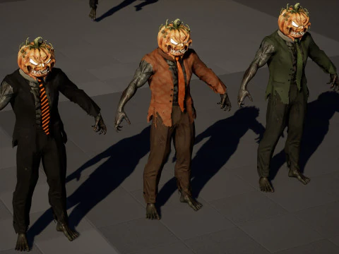 HallowMonster3 Modello 3D