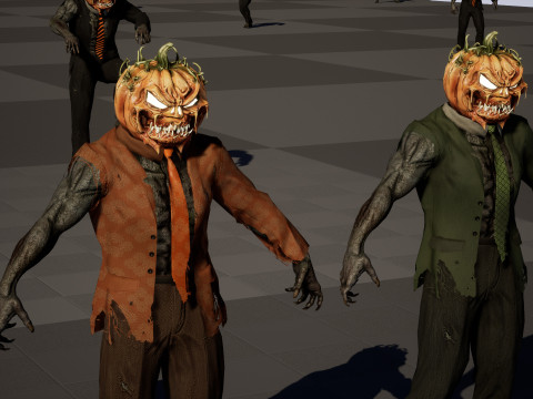 HallowMonster3 3Dモデル