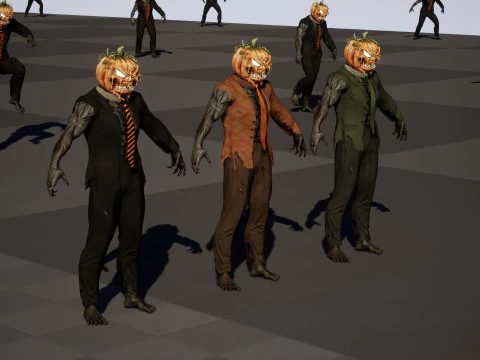 HallowMonster3 Modello 3D