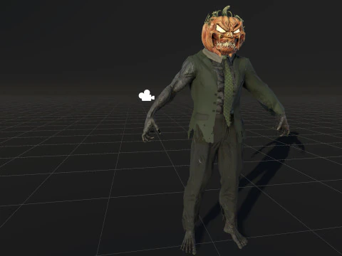 HallowMonster3 Modello 3D