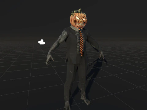HallowMonster3 Modello 3D