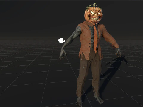 HallowMonster3 Modello 3D