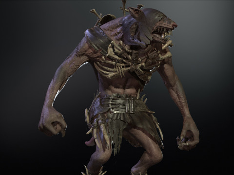 RatmanWarrior2 3Dモデル