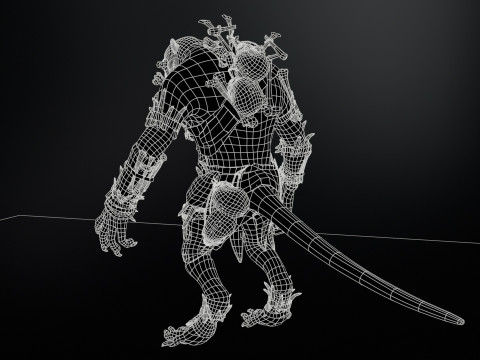 RatmanWarrior2 3Dモデル