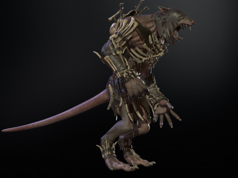 RatmanWarrior2 3Dモデル