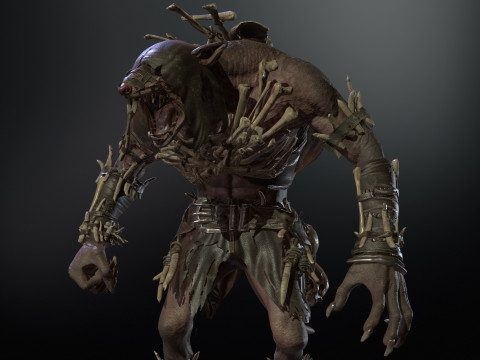 RatmanWarrior2 3Dモデル