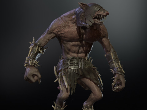 RatmanWarrior2 3Dモデル