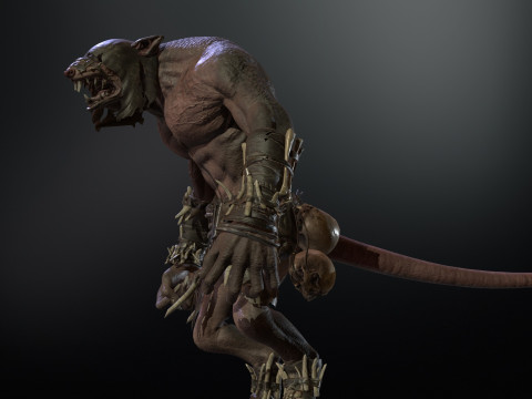 RatmanWarrior2 3Dモデル