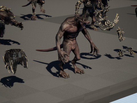 RatmanWarrior2 3Dモデル