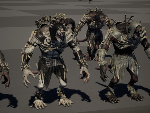 RatmanWarrior2 3Dモデル
