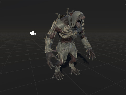 RatmanWarrior2 3Dモデル